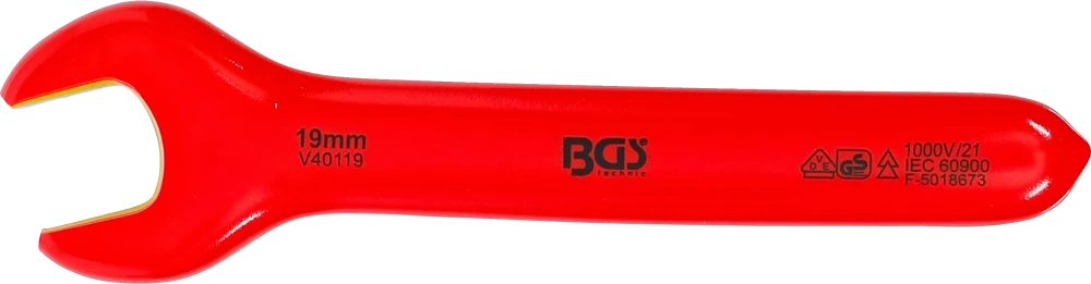 Conjunto de chaves de boca simples VDE | 19 mm