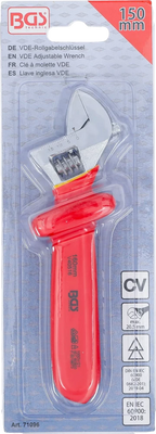 Chave inglesa VDE | máx. 20,5 mm
