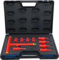 Conjunto de Encaixes VDE Hexágono Interno | 3/8"+1/2" | 4-10mm | 10 peças