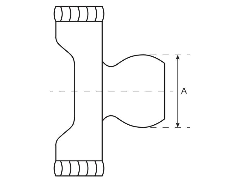 Forquilhas homocinéticas (Dimensão da cruzeta: 32 x 76 & 27 x 94mm) Estrias Type: 1-3/8x 6 (S.71522)