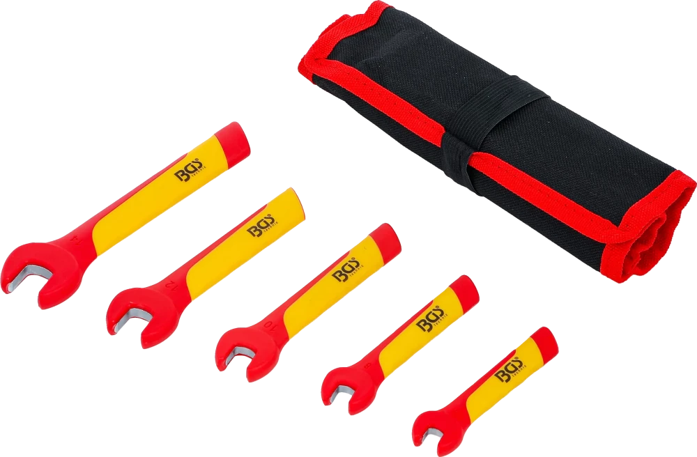 Conjunto de chaves de boca simples VDE | 7 - 14 mm | 5 peças