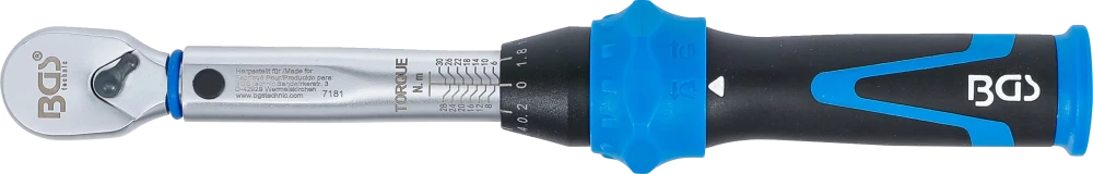 Chave de torque | 6,3 mm (1/4") | 6 - 30 Nm