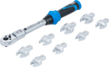Conjunto de chaves dinamométricas | para ferramentas de encaixe de 9 x 12 mm | 6 - 30 Nm | 10 peças