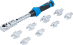 Conjunto de chaves dinamométricas | para ferramentas de encaixe de 9 x 12 mm | 6 - 30 Nm | 10 peças