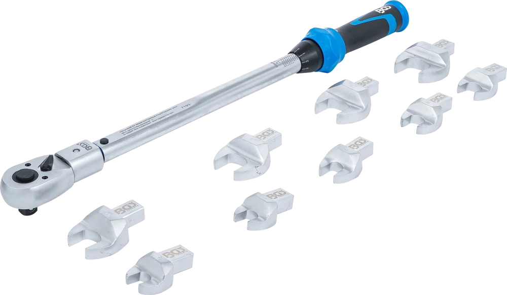 Conjunto de chaves dinamométricas | para ferramentas de encaixe de 14 x 18 mm | 40 - 210 Nm | 11 peças