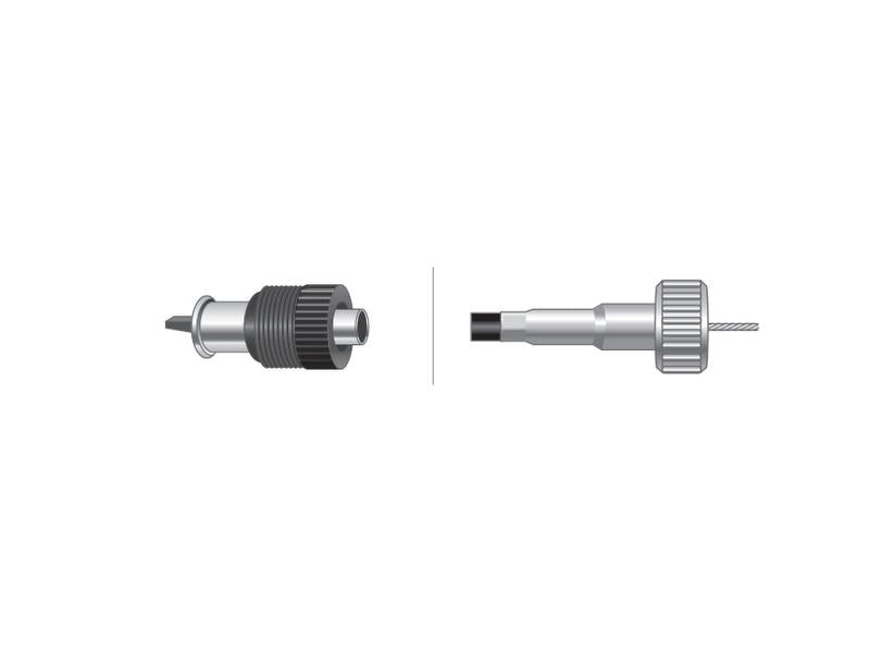 Bicha Conta horas - Comp: 960mm, Comprimento externo do cabo: 745mm. (S.71979)