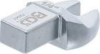 Chave de boca de encaixe | 1/4" | admissão 9 x 12 mm