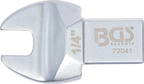 Chave de boca de encaixe | 1/4" | admissão 9 x 12 mm
