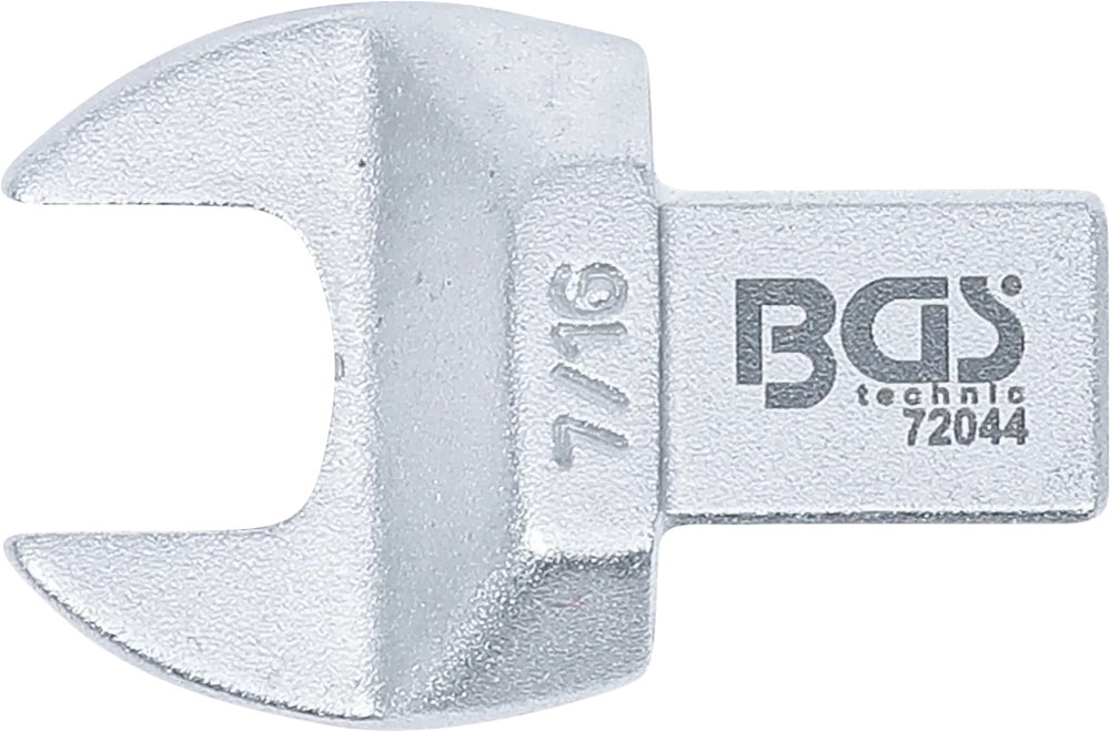 Chave de boca de encaixe | 7/16" | admissão 9 x 12 mm