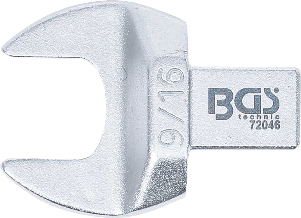 Chave de boca de encaixe | 9/16" | admissão 9 x 12 mm