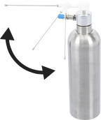 Pulverizador pneumático | Aço inoxidável | 650 ml