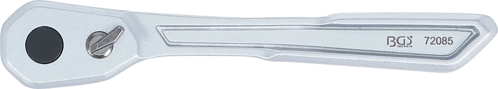 Roquete reversível | extra plano | dentado fino | 6,3 mm (1/4")