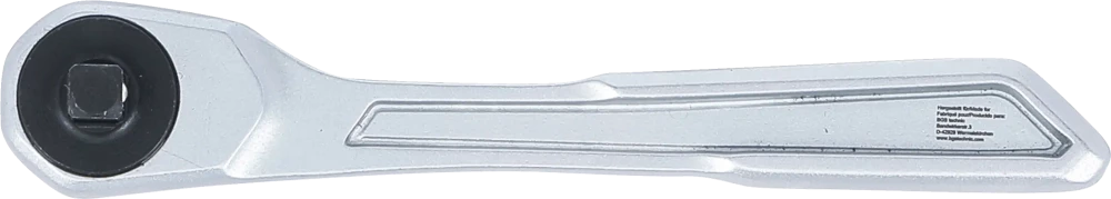 Roquete reversível | extra plano | dentado fino | 6,3 mm (1/4")