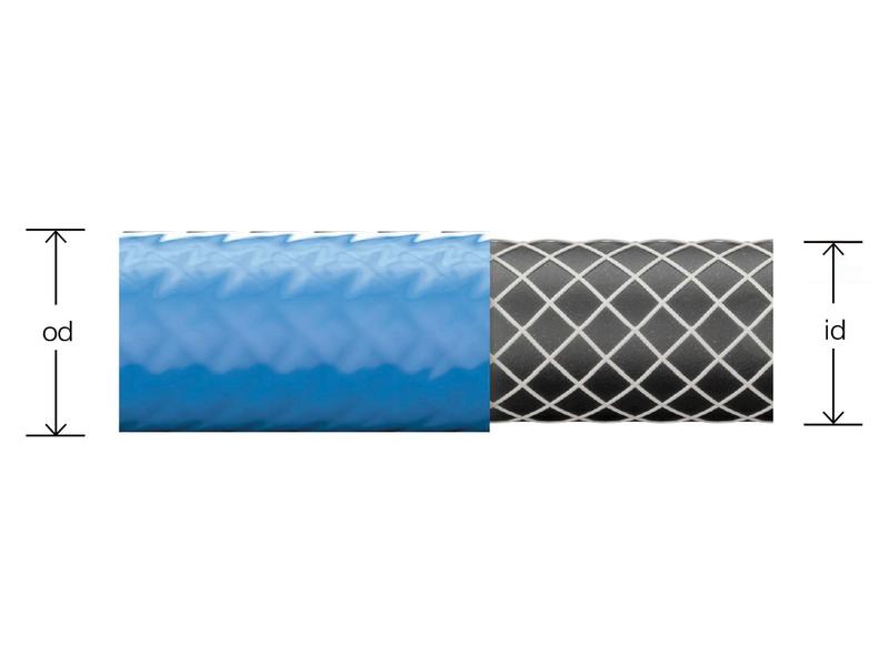 Tubo de ar alta pressão (flexível), Ø int: 1'' (25mm) (S.72367)