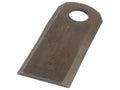 Faca - Twisted blade, bottom edge sharp & parallel - 115x50x4mm - Orifício Ø20.5mm - Esq. - para Kuhn Aplicavel em: K6804710 (S.72567)