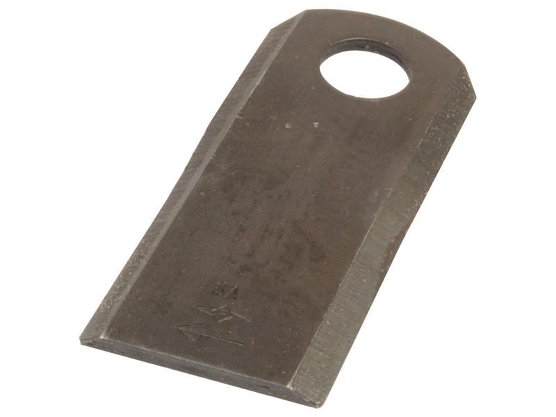Faca - Twisted blade, bottom edge sharp & parallel - 115x50x4mm - Orifício Ø20.5mm - Esq. - para Kuhn Aplicavel em: K6804710 (S.72567)