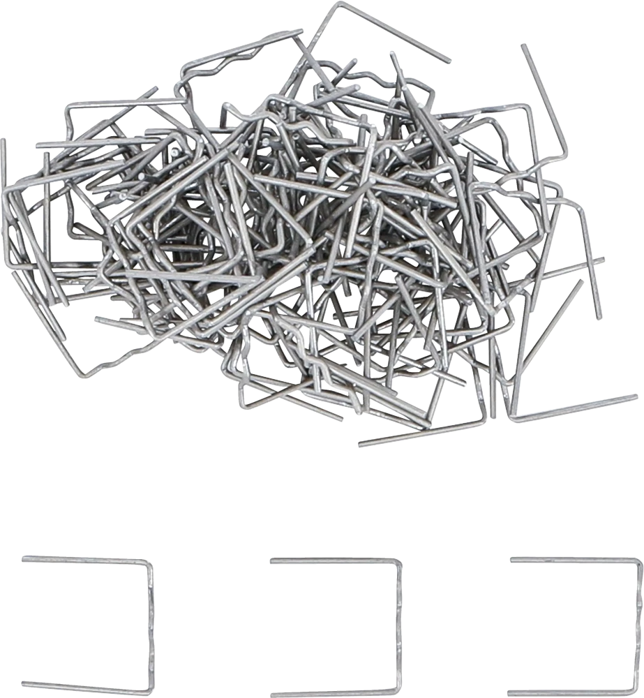 Conjunto de colchetes de reparação | plano | 0,8 mm | 100 peças