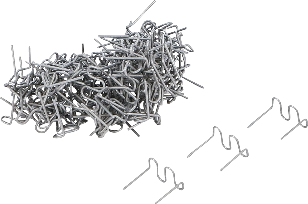 Conjunto de colchetes de reparação | forma de onda | 0,8 mm | 100 peças