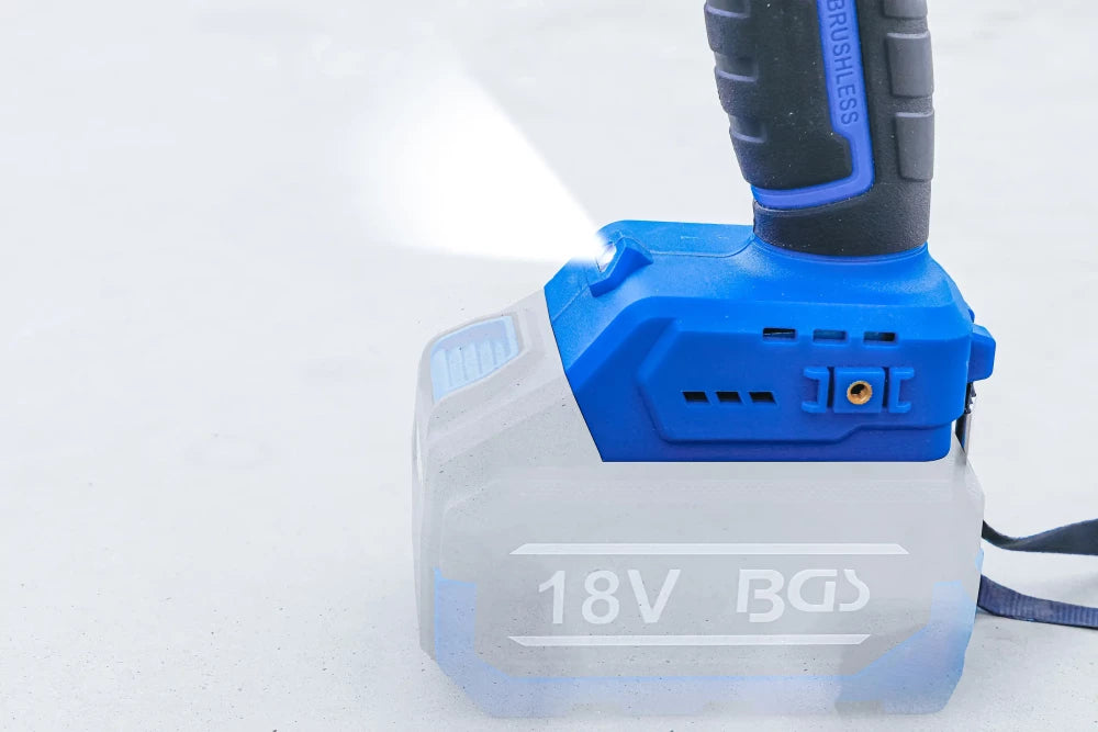 Chave de impacto a bateria | sem escovas | 80 Nm | 18 V | sem bateria