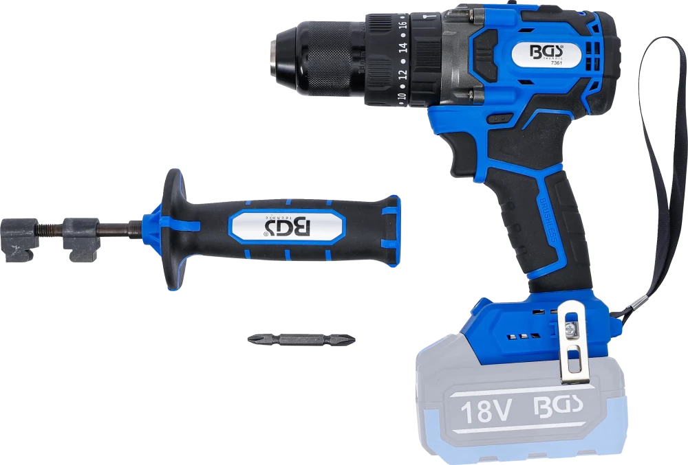 Chave de impacto a bateria | sem escovas | 80 Nm | 18 V | sem bateria