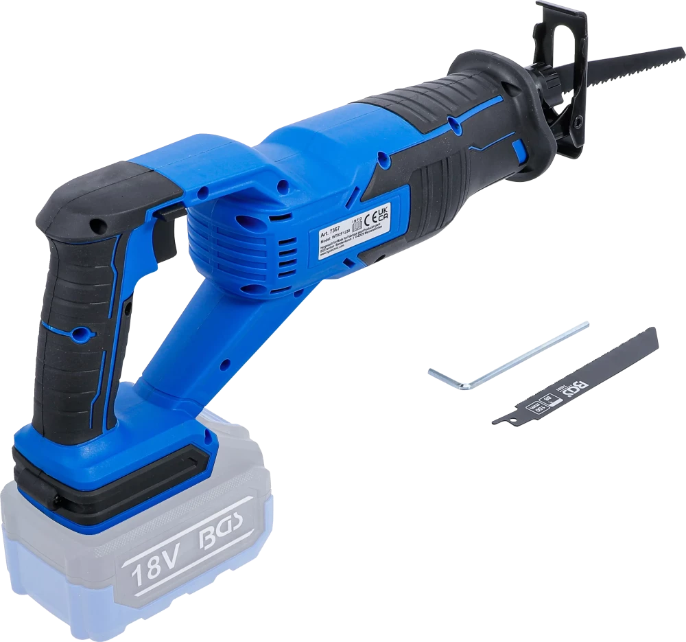 Serra sabre a bateria | sem escovas | 18 V | sem bateria