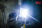 Luz de trabalho LED a bateria | articulada | 18 V | sem bateria