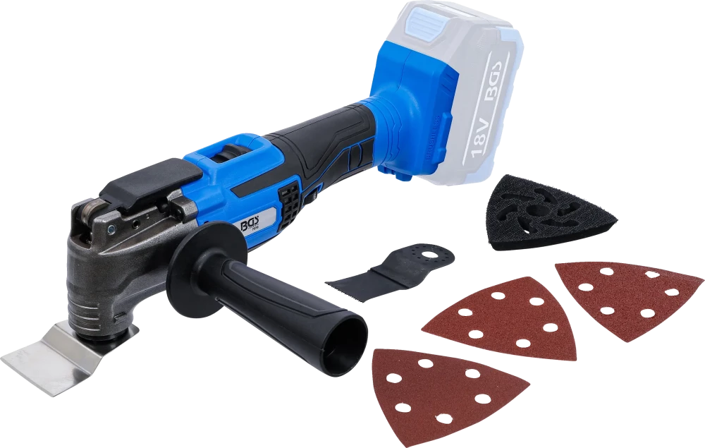 Ferramenta multifunções a bateria | sem escovas | 18 V | sem bateria