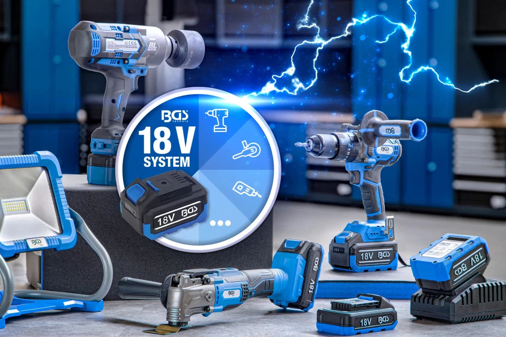 Ferramenta multifunções a bateria | sem escovas | 18 V | sem bateria