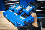 Carregador múltiplo | 3 x 2,5 A | 18 V