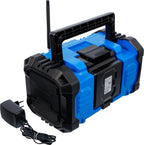 Rádio DAB a bateria | híbrido | 18 V e 230 V | sem bateria