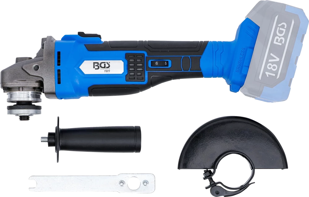 Conjunto de rebarbadoras a bateria | sem escovas | 18 V | com bateria e carregador