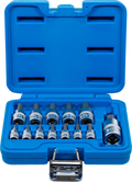 Conjunto de Encaixes para Pontas | Sextavado Interno | 1/4" + 3/8" + 1/2" | 13 peças