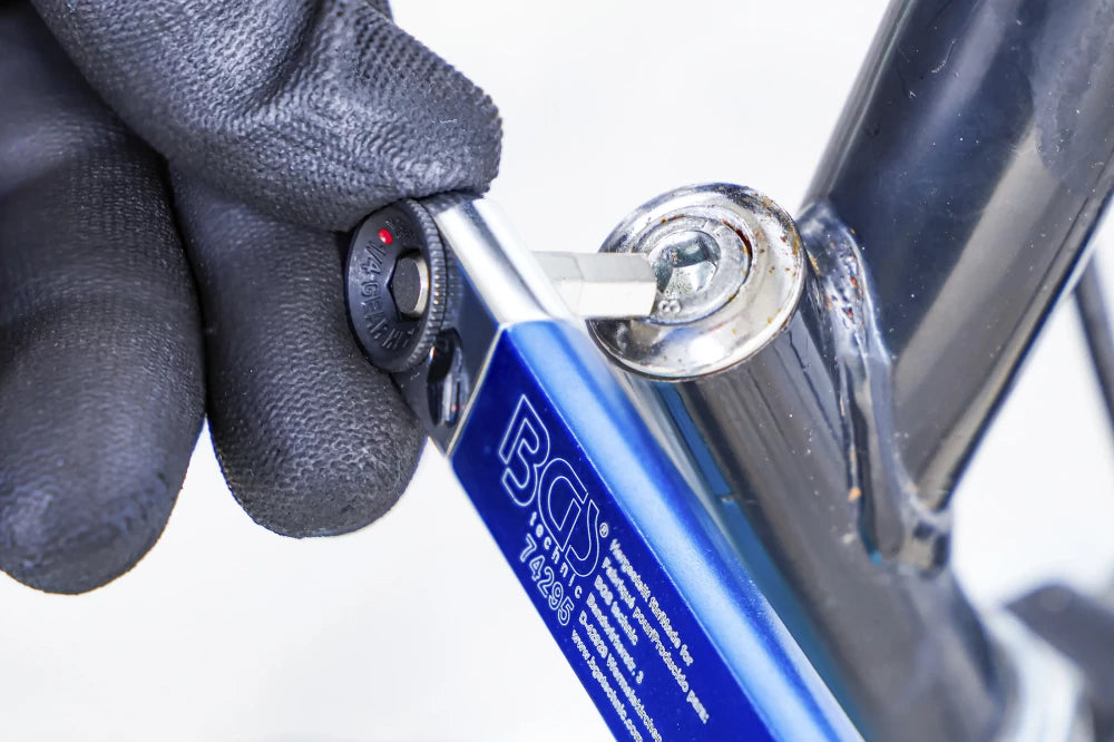 Chave de torque | Saída de sextavado interno 6,3 mm (1/4") | 2 - 10 Nm | com conjunto de pontas | 9 peças
