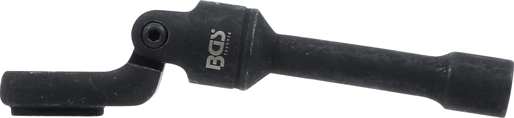 Conjunto de chaves hexagonais de boca aberta | Entrada de quadrado interno de 10 mm (3/8") | com articulação | 6 peças