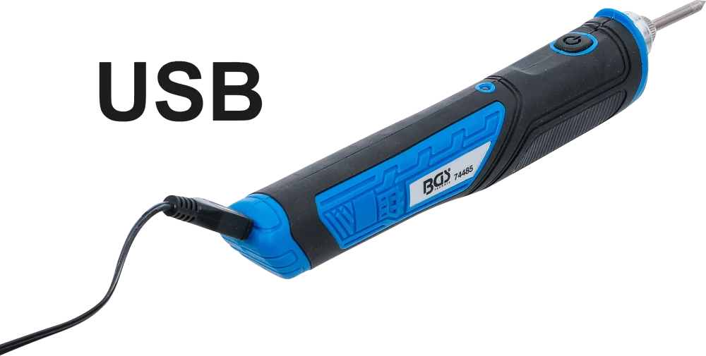 Ferro de soldar a bateria | 8 W | com estação de carregamento