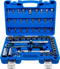 Conjunto de Chaves de Caixa Bihexagonais 1/2" | 8-32 mm | 51 Peças