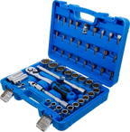 Conjunto de Chaves de Caixa Bihexagonais 1/2" | 8-32 mm | 51 Peças