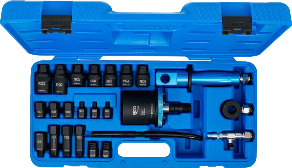 Conjunto de extratores de injetores pneumáticos
