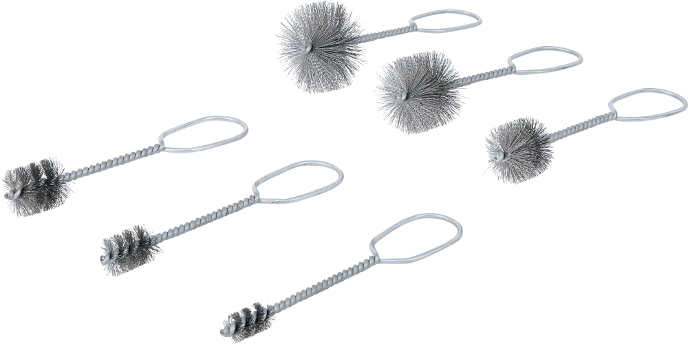 Conjunto de escova para limpeza de furos | 6 peças