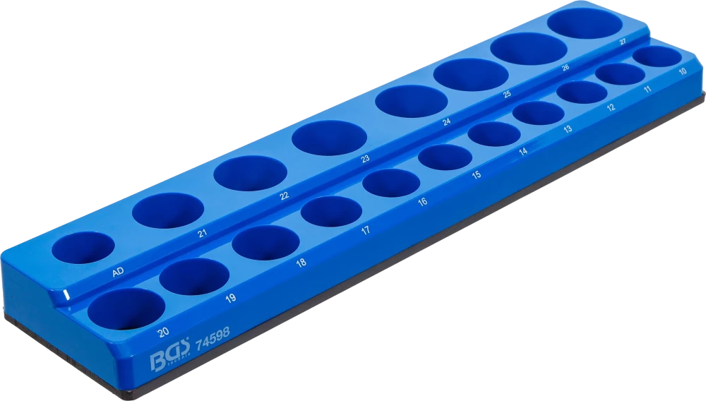 Suporte de plástico para encaixe para chave de caixa | magnético | 12,5 mm (1/2")
