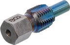 Macho de roscar com perno-guia | para sensores de temperatura | M14 x 1,5
