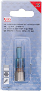 Macho de roscar com perno-guia | para sensores de temperatura | M14 x 1,5