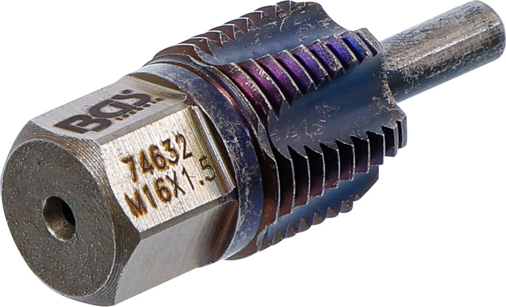 Macho de roscar com perno-guia | para sensores de temperatura | M16 x 1,5