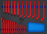 Inserção para carrinho de ferramentas 3/3: Conjunto de ferramentas de afinação do motor | para Ford, VW, Seat, Mazda, Volvo