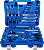 Conjunto de Chaves de Caixa Sextavadas 1/4"+3/8" | 92 Peças