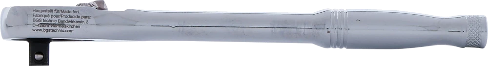 Roquete reversível | Aço sólido | dentado fino | 6,3 mm (1/4")