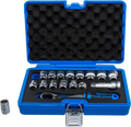 Conjunto de Chaves de Caixa de Passagem Gear Lock | 10-24 mm | 17 Peças