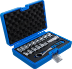 Conjunto de Chaves de Caixa de Passagem Gear Lock | 10-24 mm | 17 Peças