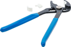 Alicate especial para guarnições/Alicate para conectores | com mandíbulas protetoras de plástico | 250 mm