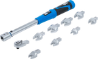 Conjunto de chaves dinamométricas | para ferramentas de encaixe de 9 x 12 mm | 10 - 50 Nm | 10 peças